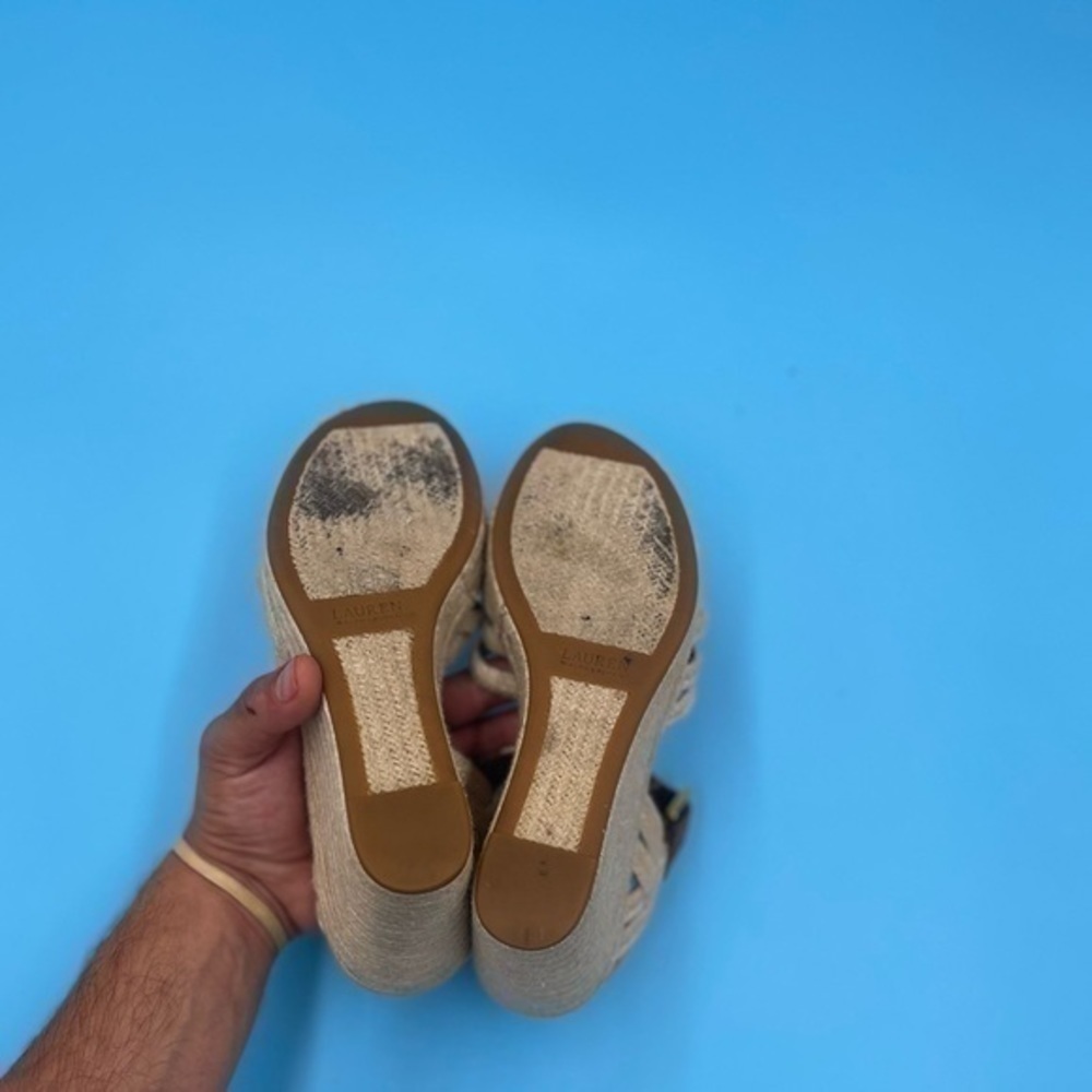 VTG: RALPH LAUREN Platform Sandals - Picture 5 of 5